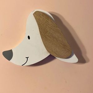 Wooden Dog Kids Art